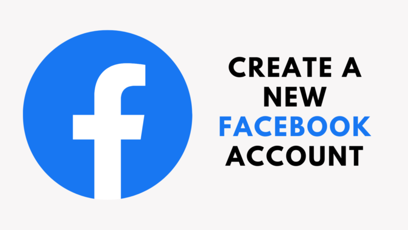 create a new Facebook account