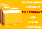 file formats