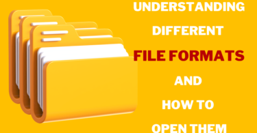 file formats