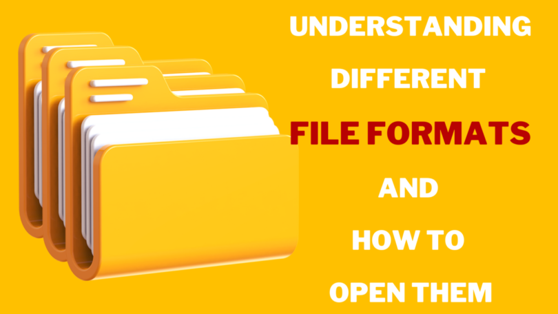 file formats